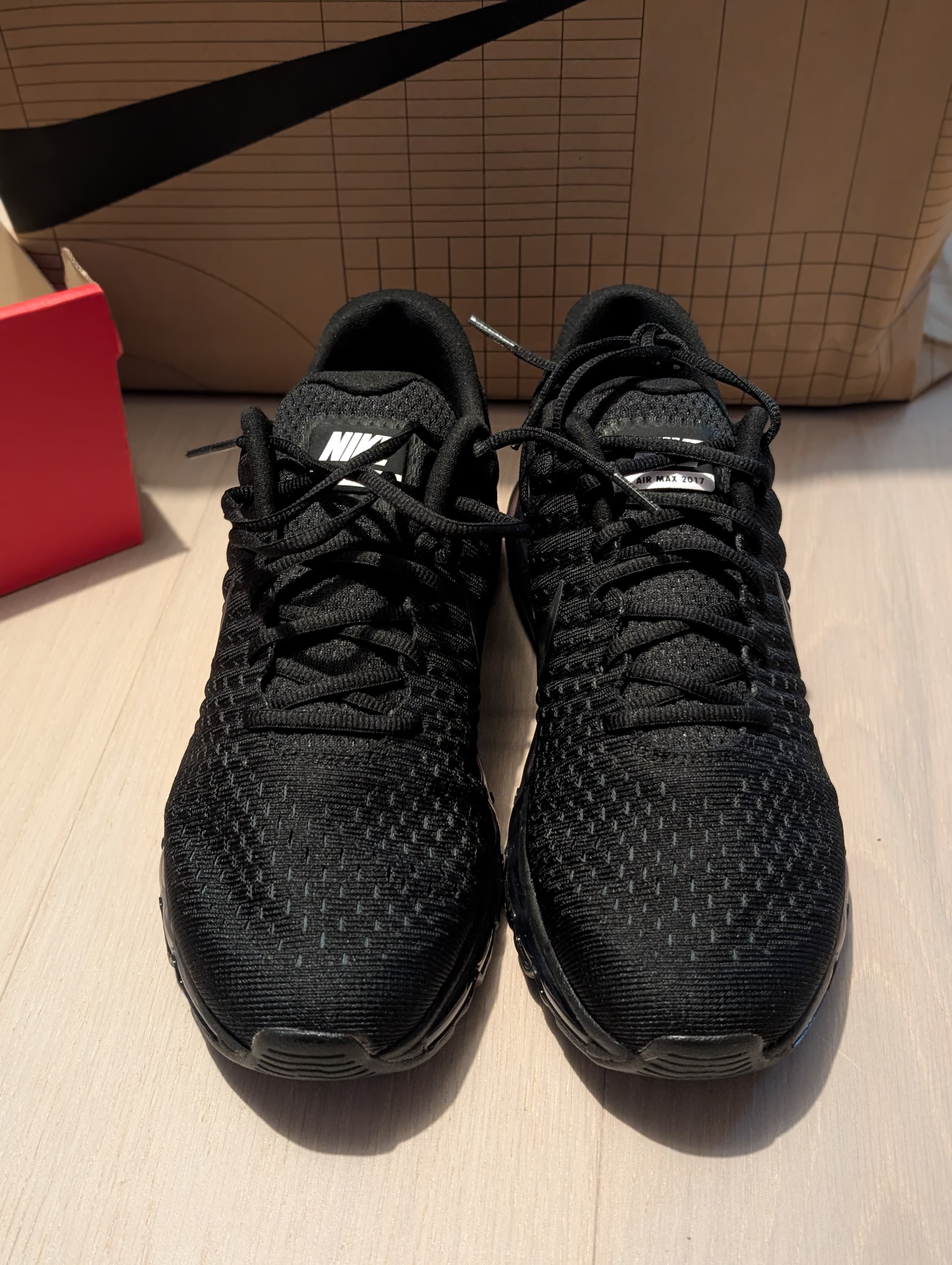 Nike Air Max 2017 Triple Black Size 10